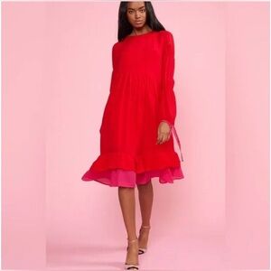 Cynthia Rowley ‘Isla’ Lenox silk Pintuck Drexz